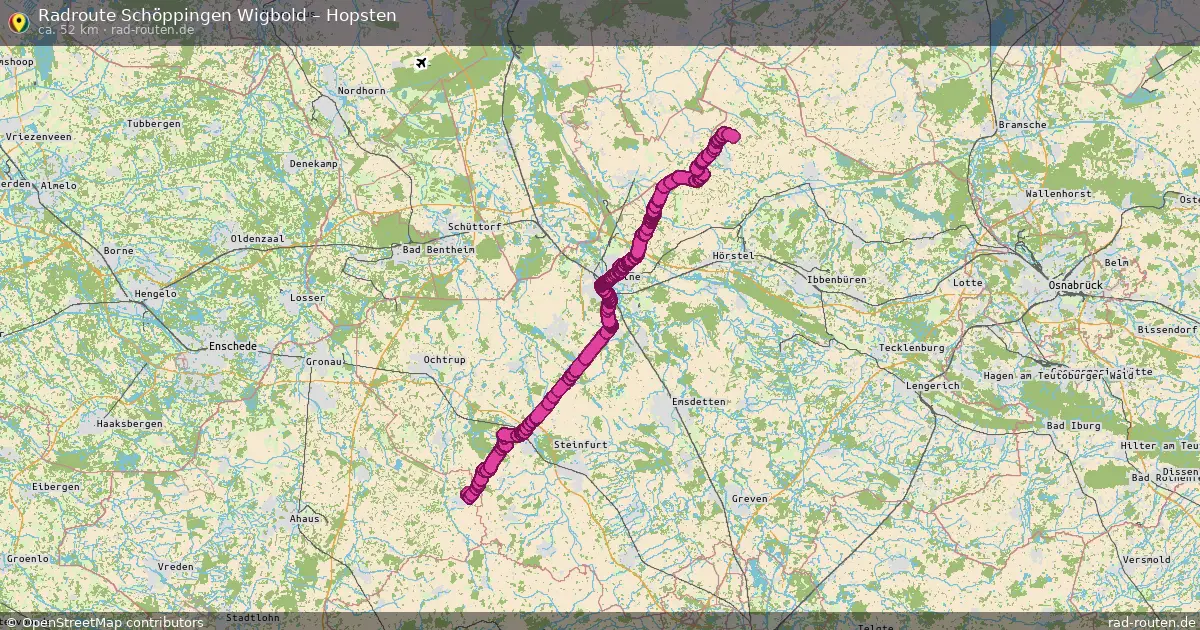 Radtour Schöppingen Wigbold – Hopsten