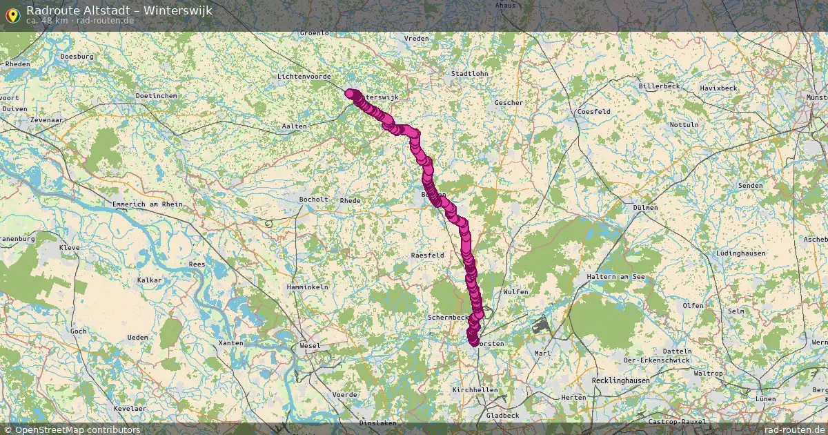 Radtour Altstadt – Winterswijk
