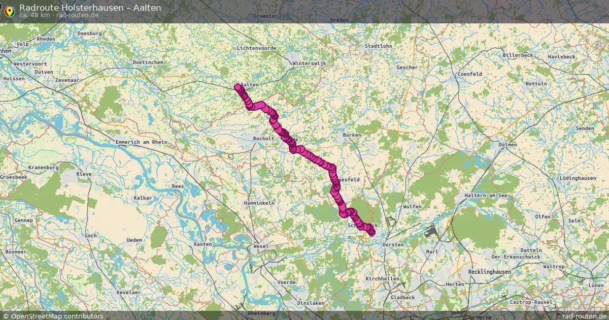 Radtour Holsterhausen – Aalten
