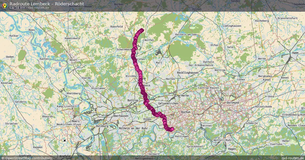 Radtour Lembeck – Röderschacht