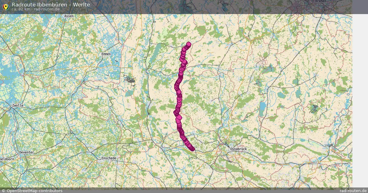 Fahrradroute Ibbenbüren – Werlte