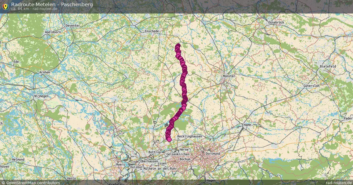 Radtour Metelen – Paschenberg