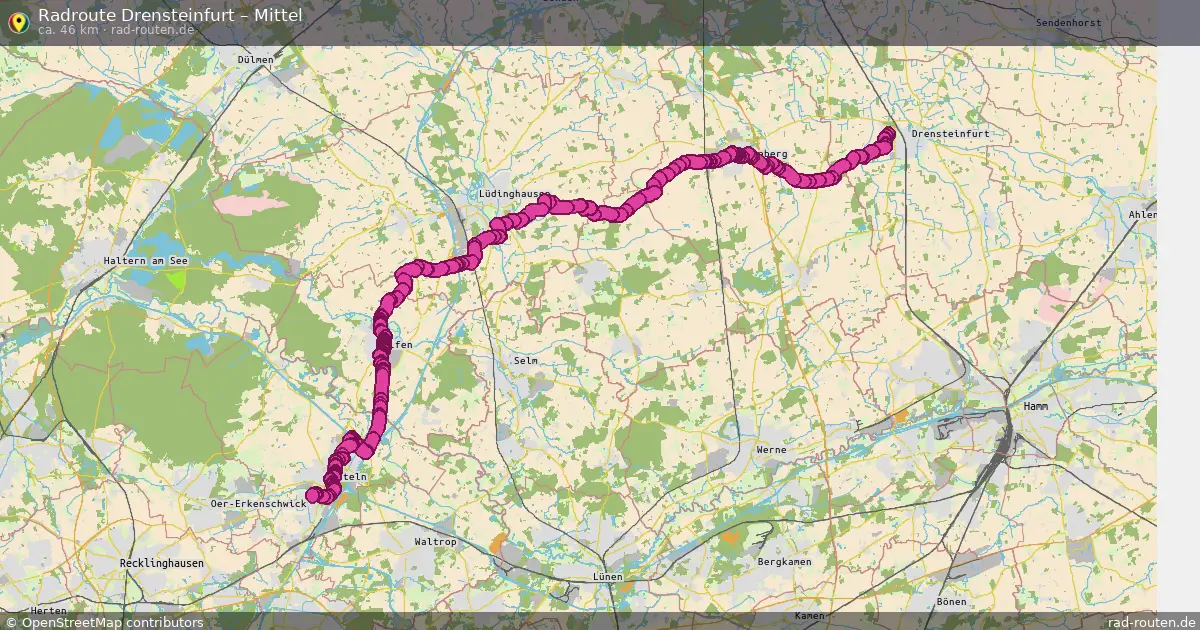 Radtour Drensteinfurt – Mittel