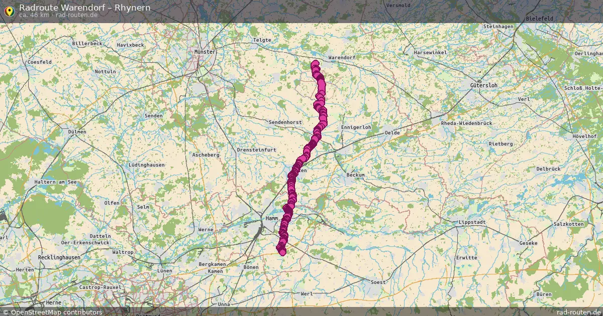 Radtour Warendorf – Rhynern
