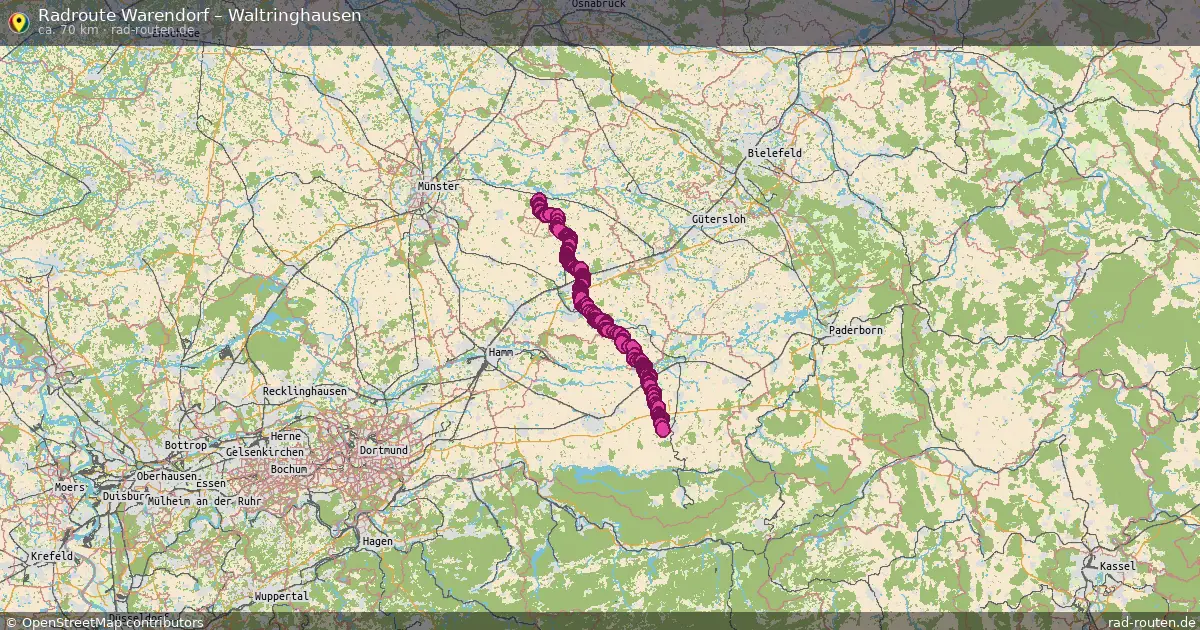 Radtour Warendorf – Waltringhausen