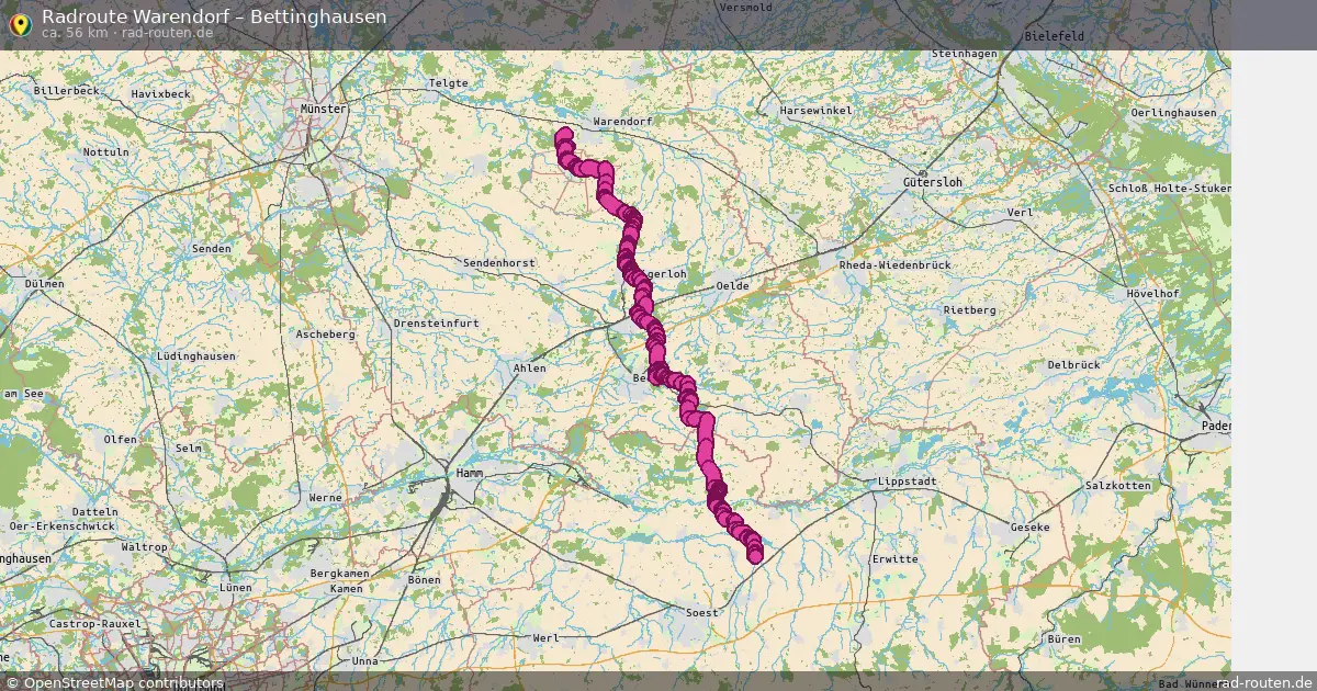 Radtour Warendorf – Bettinghausen