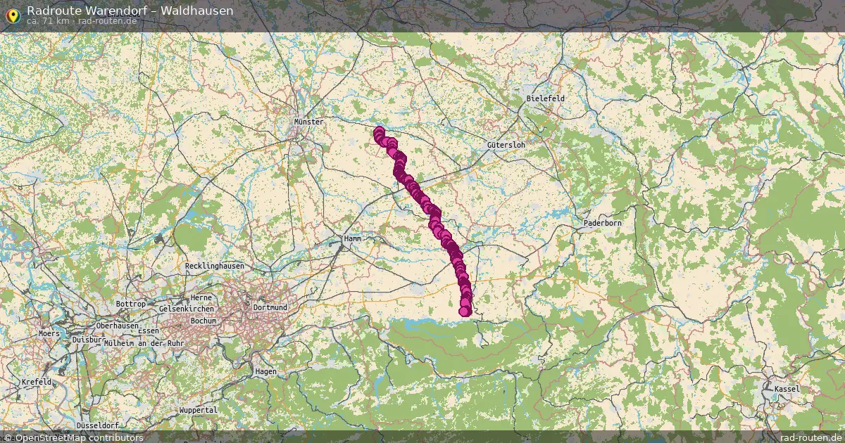Radtour Warendorf – Waldhausen