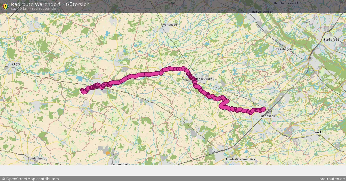 Radtour Warendorf – Gütersloh