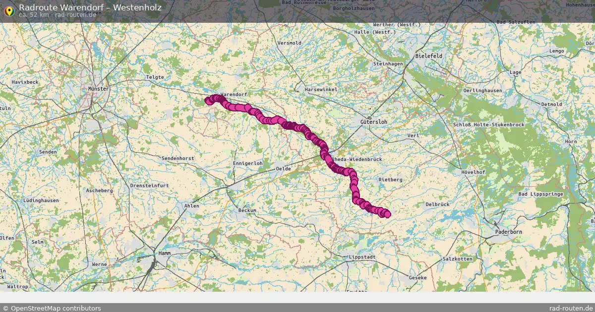 Radtour Warendorf – Westenholz