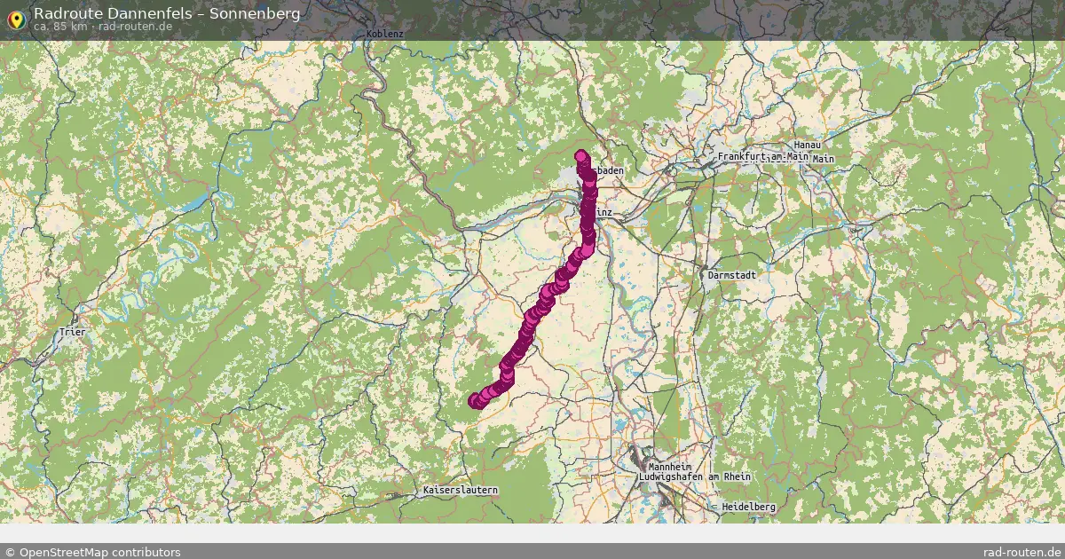 Radtour Dannenfels – Sonnenberg