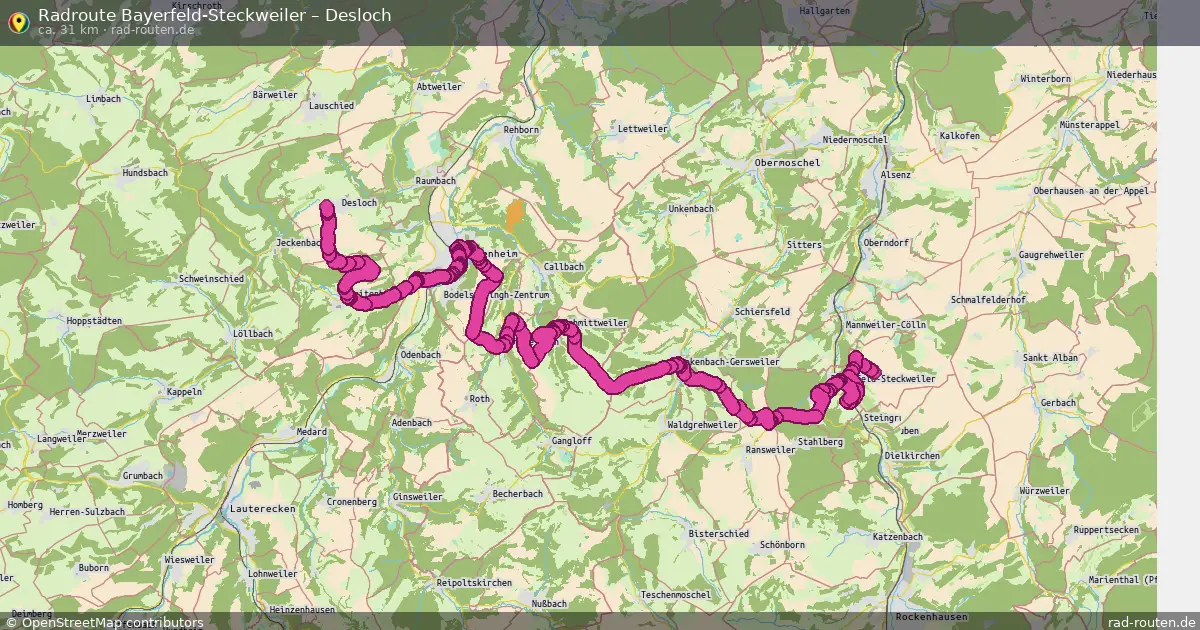 Radtour Bayerfeld-Steckweiler – Desloch