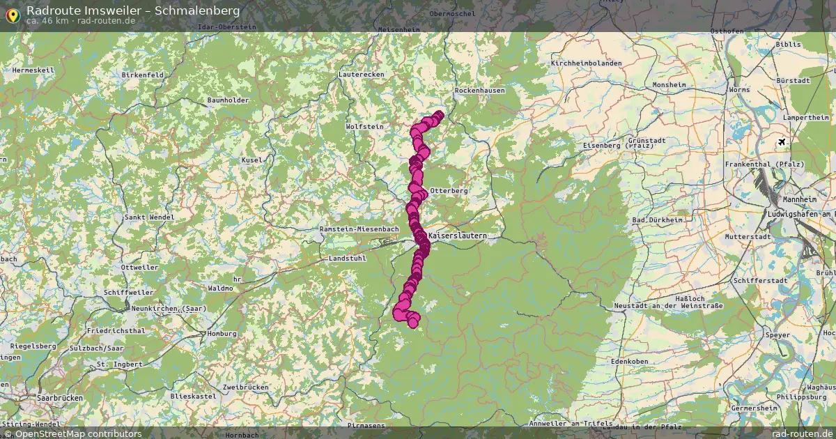 Radtour Imsweiler – Schmalenberg