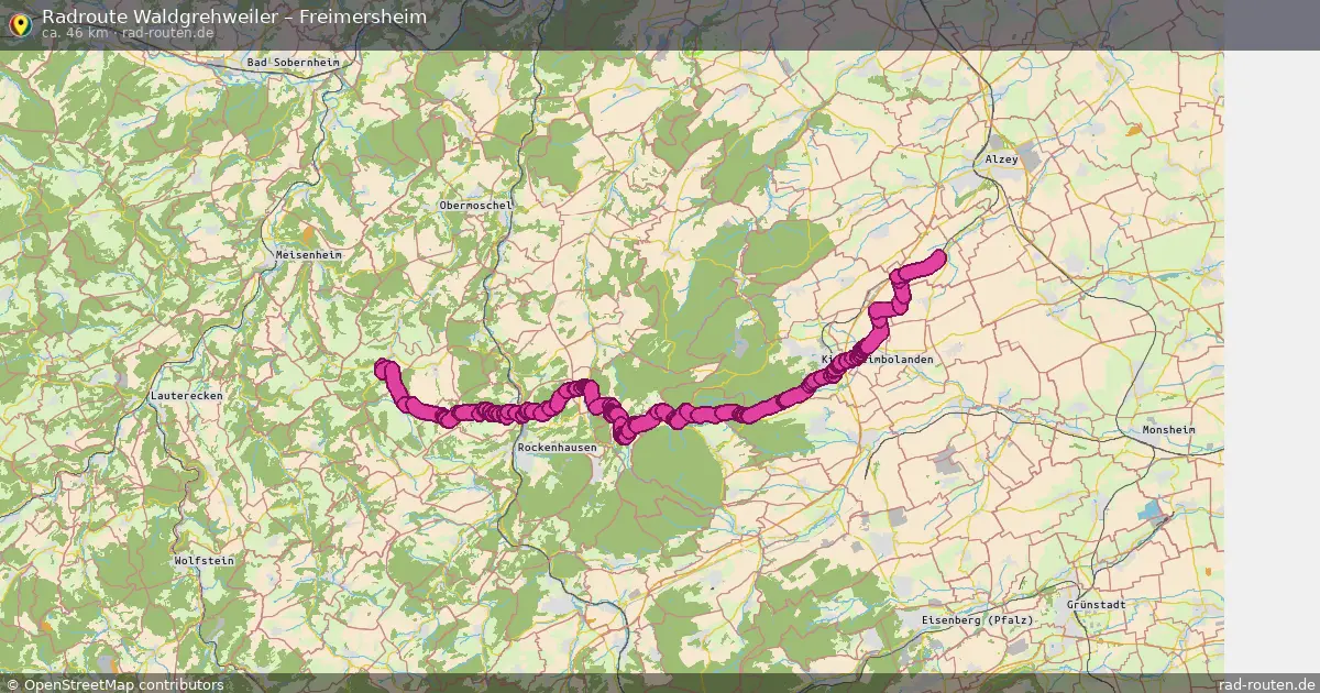 Radtour Waldgrehweiler – Freimersheim