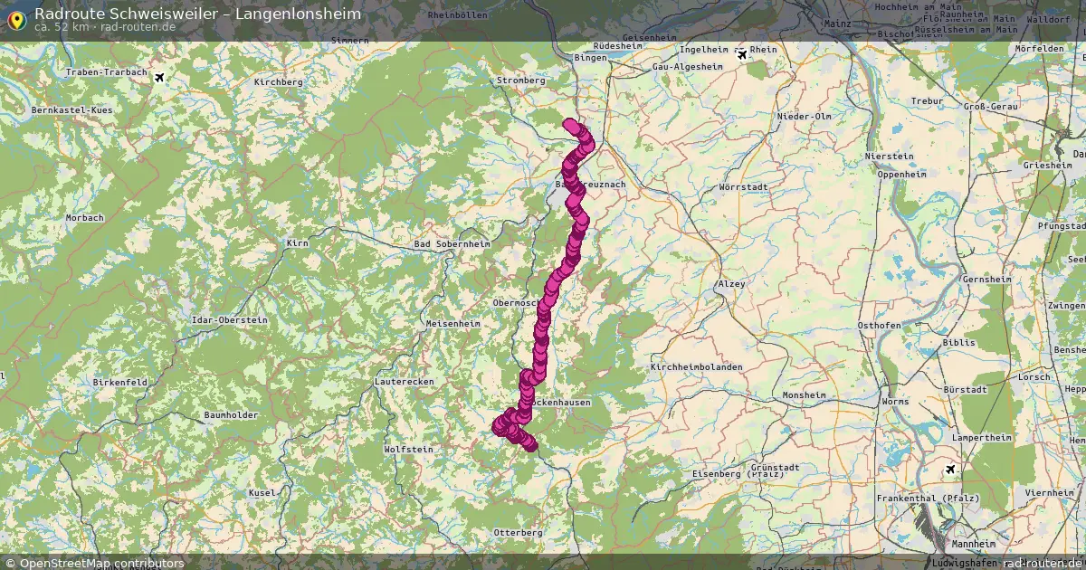 Radtour Schweisweiler – Langenlonsheim