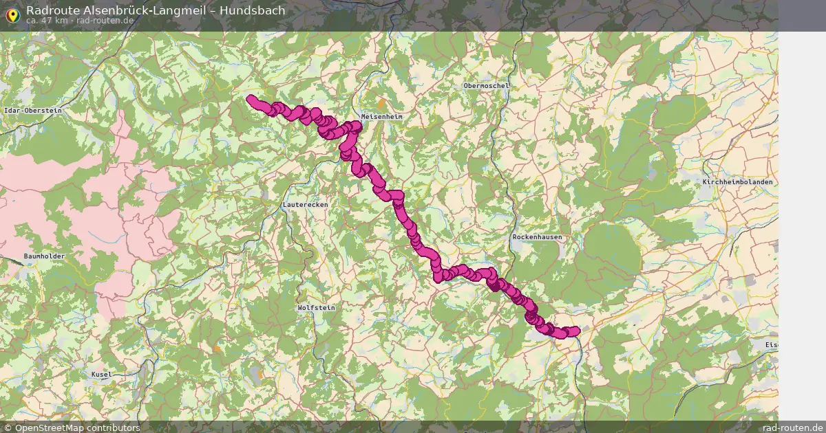 Radtour Alsenbrück-Langmeil – Hundsbach