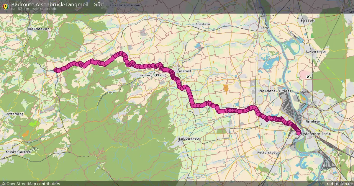 Radtour Alsenbrück-Langmeil – Süd