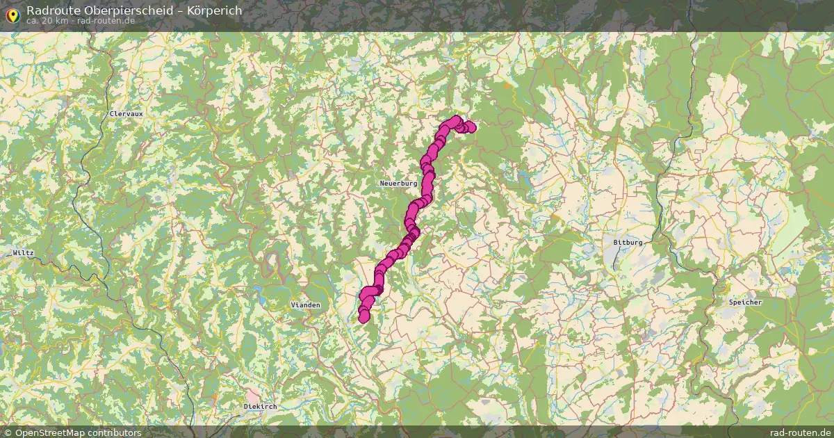 Radtour Oberpierscheid – Körperich