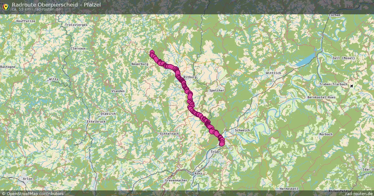 Radtour Oberpierscheid – Pfalzel