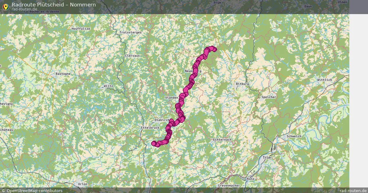 Radtour Plütscheid – Nommern