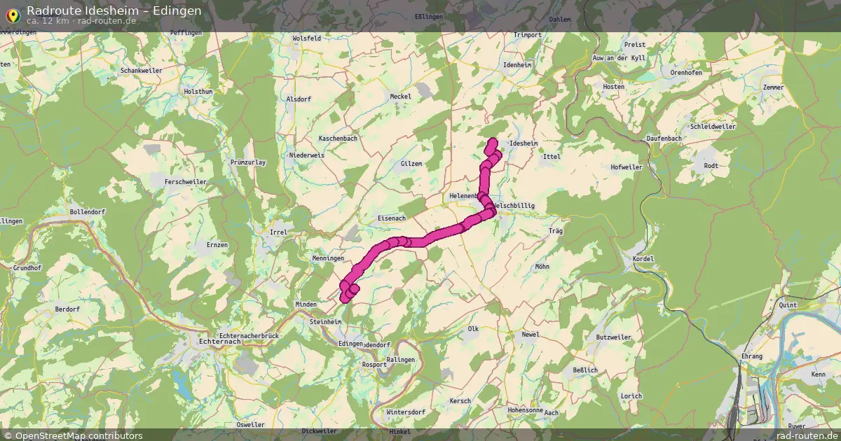 Radtour Idesheim – Edingen