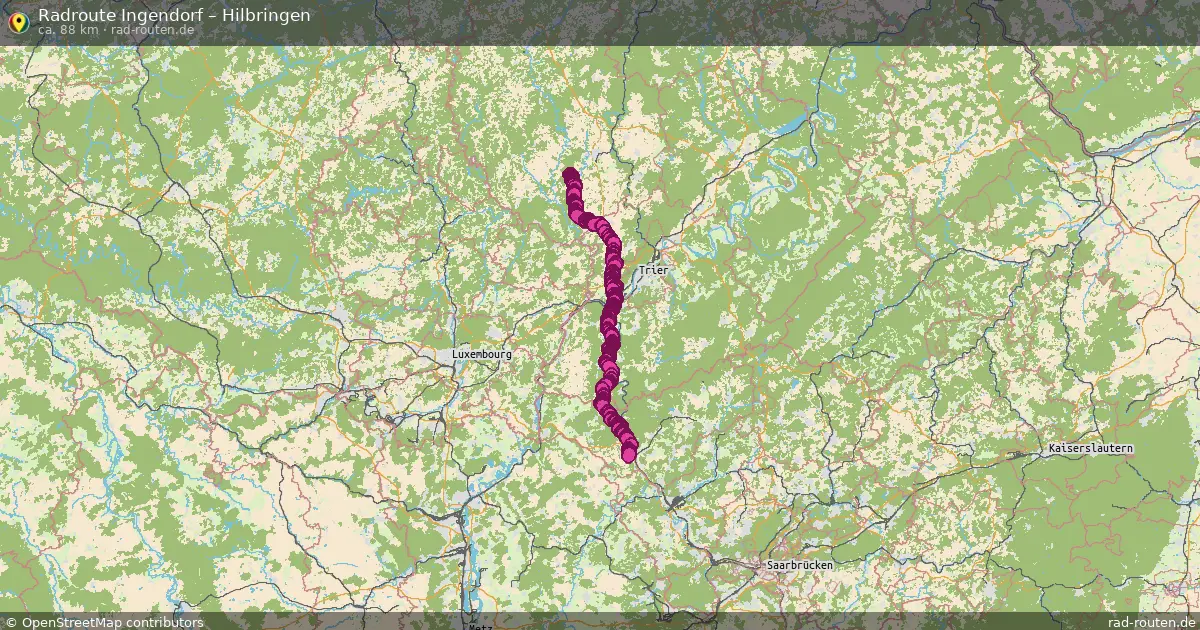 Radtour Ingendorf – Hilbringen