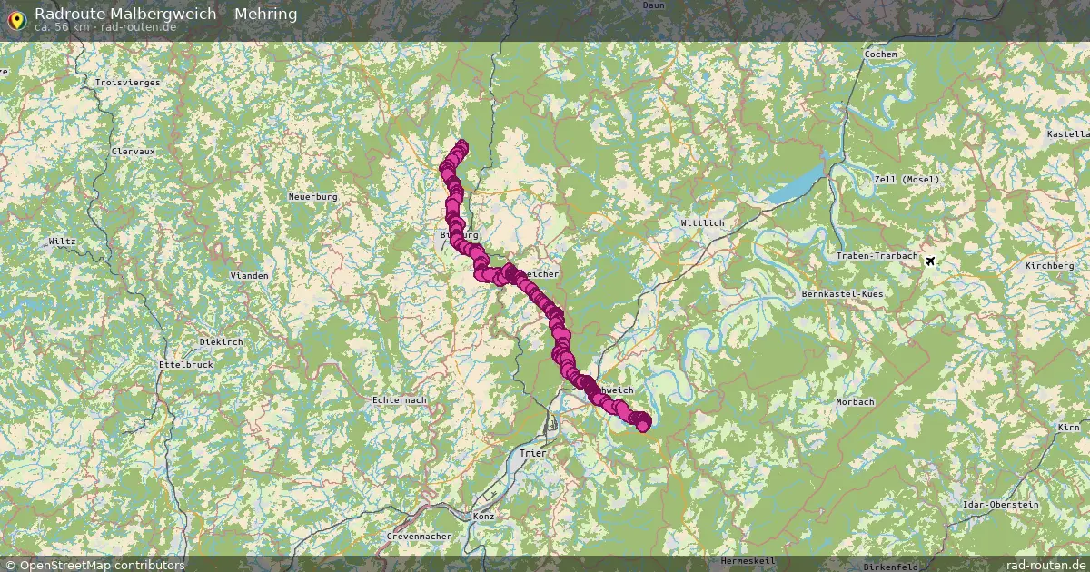 Radtour Malbergweich – Mehring