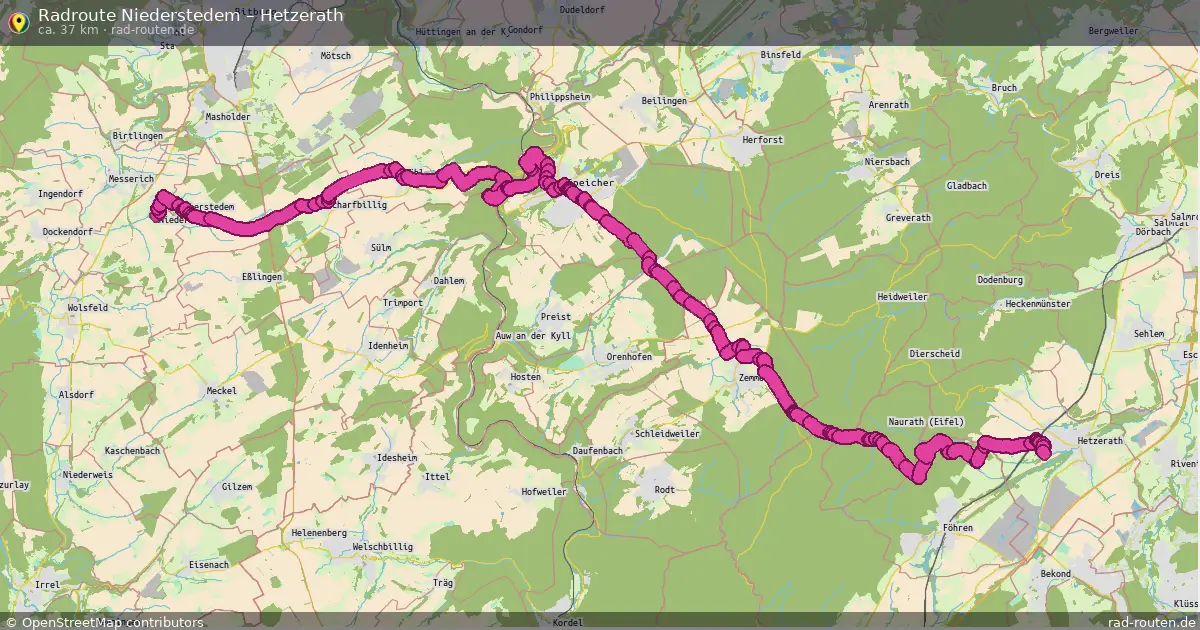 Radtour Niederstedem – Hetzerath