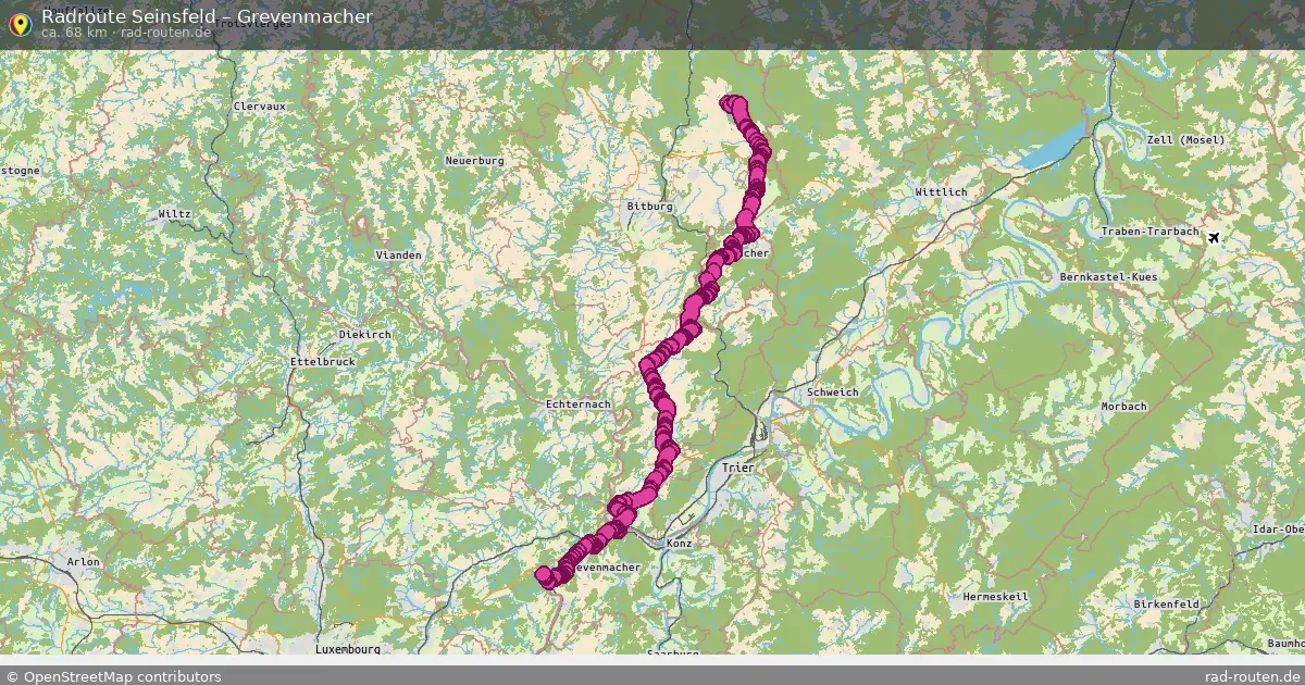 Radtour Seinsfeld – Grevenmacher
