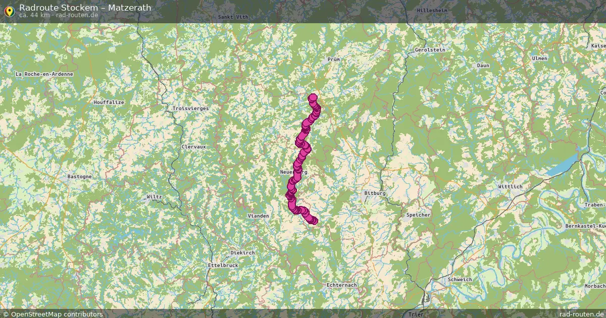 Radtour Stockem – Matzerath