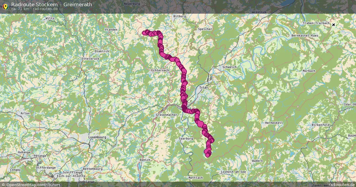 Radtour Stockem – Greimerath