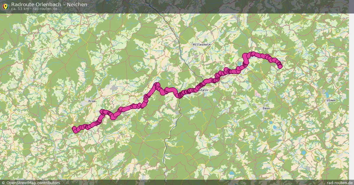 Radtour Orlenbach – Neichen