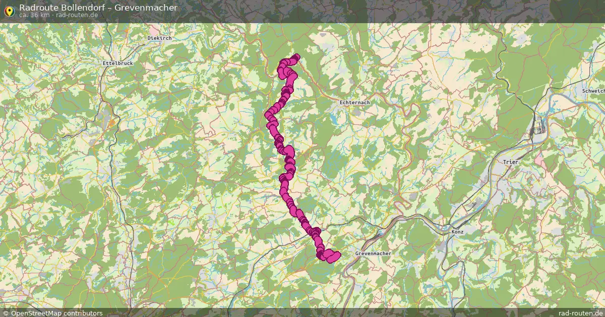 Radtour Bollendorf – Grevenmacher
