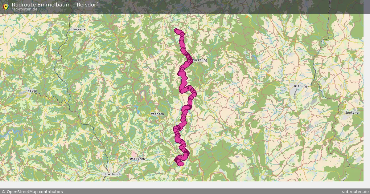 Radtour Emmelbaum – Reisdorf