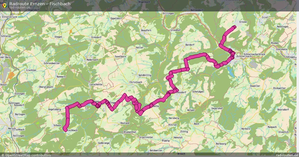 Radtour Ernzen – Fischbach