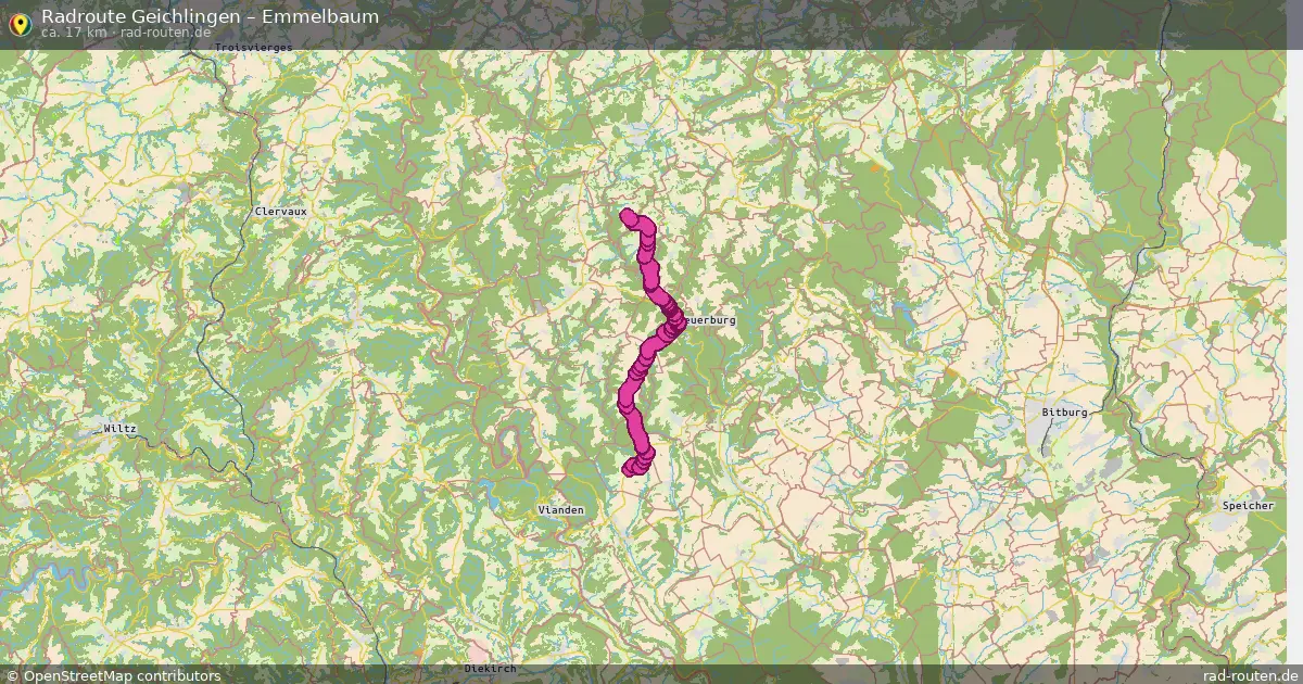 Radtour Geichlingen – Emmelbaum