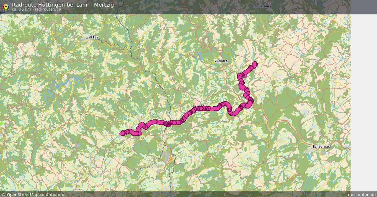 Radtour Hüttingen Bei Lahr – Mertzig
