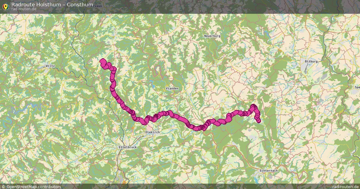 Radtour Holsthum – Consthum