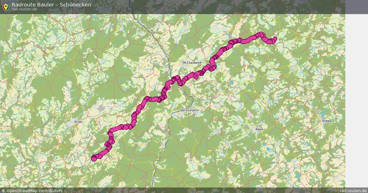 Radtour Bauler – Schönecken