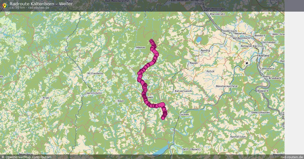 Radtour Kaltenborn – Weiler