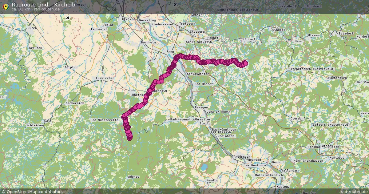 Radtour Lind – Kircheib