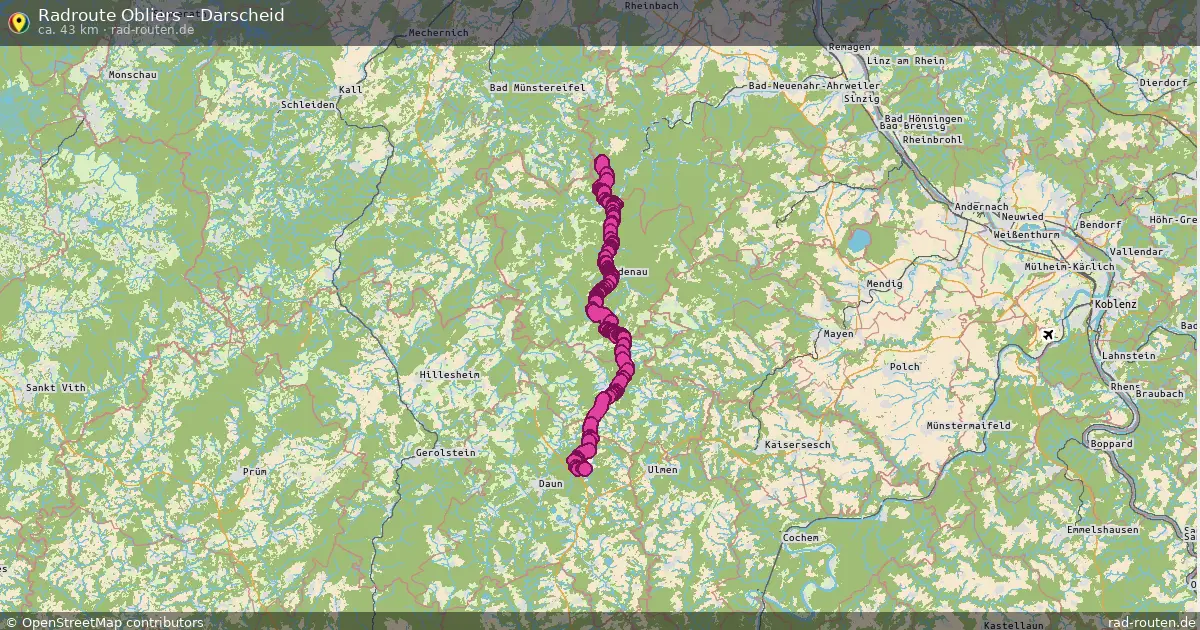 Radtour Obliers – Darscheid