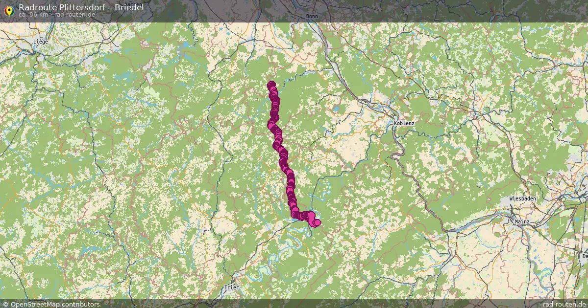 Radtour Plittersdorf – Briedel