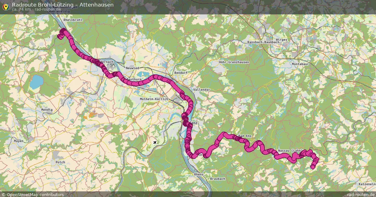 Radtour Brohl-Lützing – Attenhausen