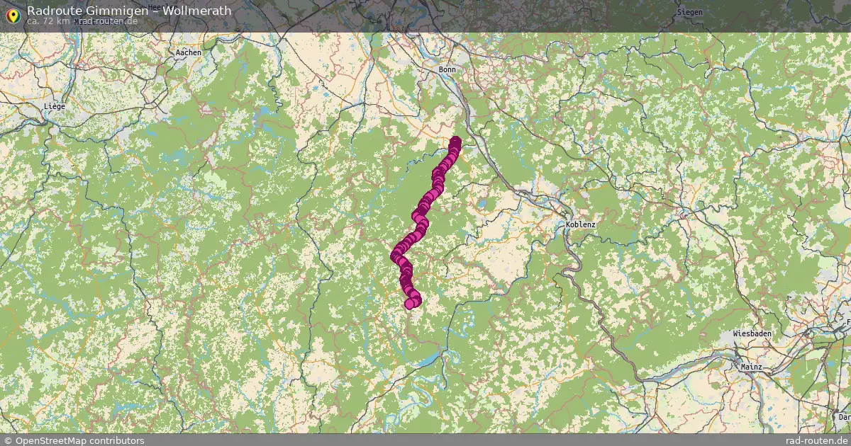 Radtour Gimmigen – Wollmerath