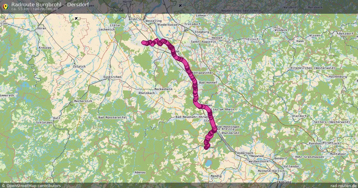 Radtour Burgbrohl – Dersdorf