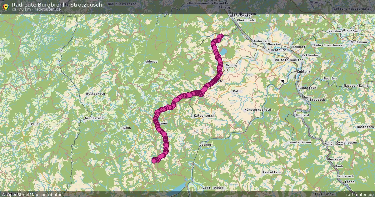 Radtour Burgbrohl – Strotzbüsch