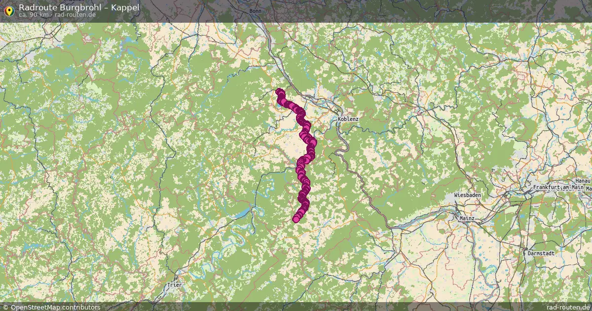 Radtour Burgbrohl – Kappel