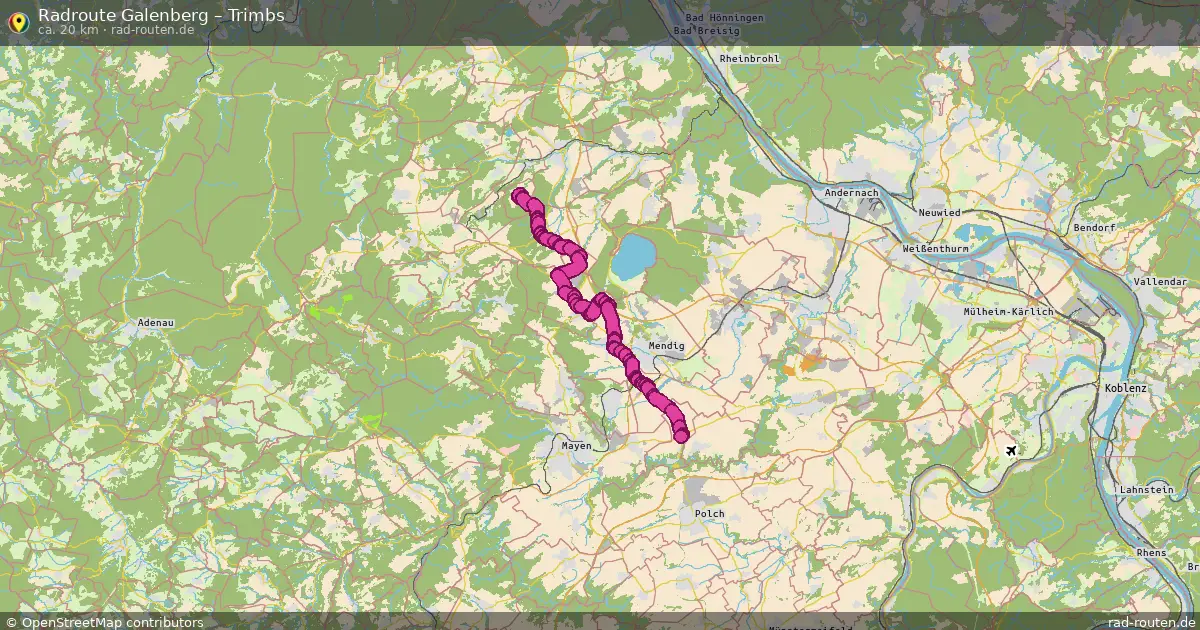 Radtour Galenberg – Trimbs