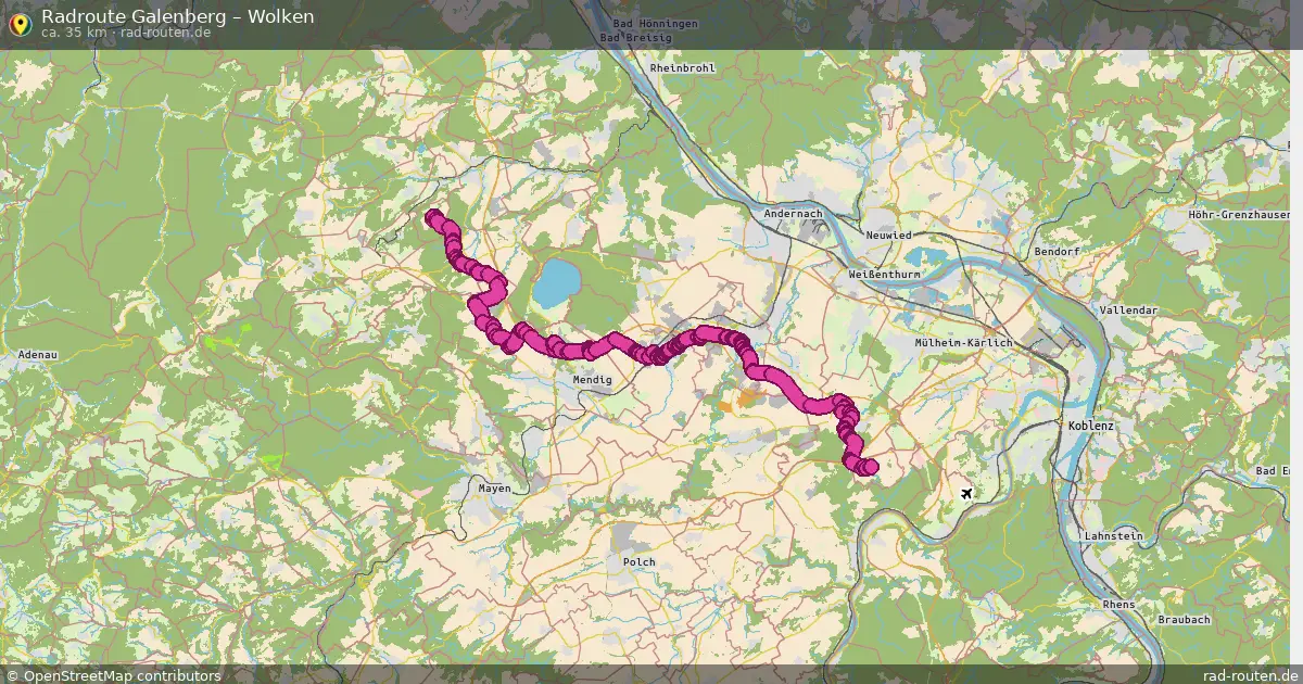 Radtour Galenberg – Wolken