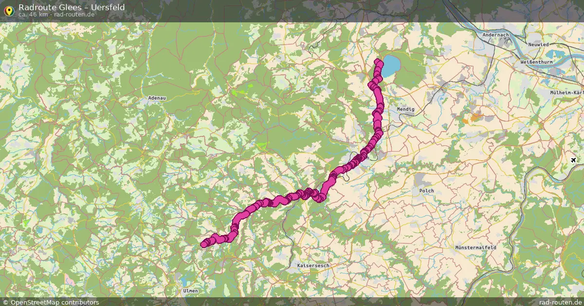 Radtour Glees – Uersfeld